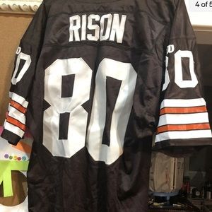Andre Rison Cleveland Browns Jersey 80 stitched numbers Wilson Proline 48